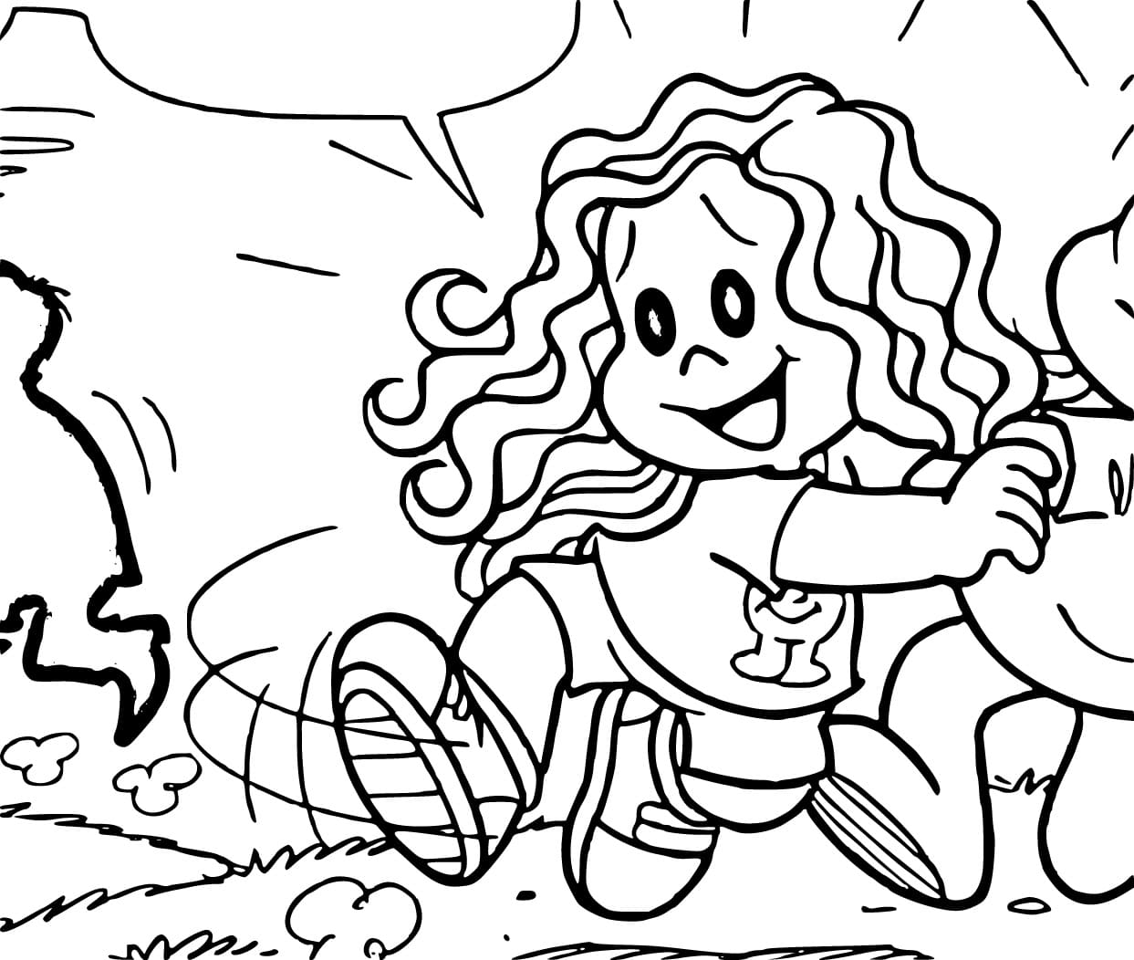 Desenho de Imagem de Marina para Colorir
