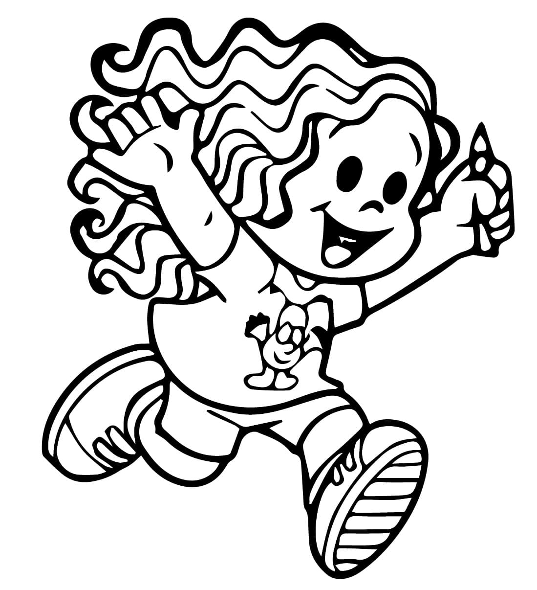 Desenho de Marina Grátis para Crianças para Colorir