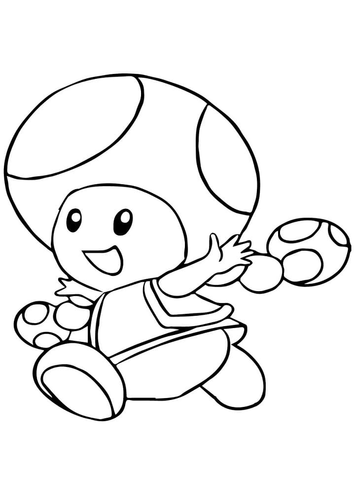 Desenho Toadette para Colorir