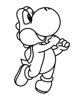 Desenho Yoshi para Colorir