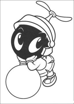 Desenho de Marvin O Marciano para Colorir Pdf