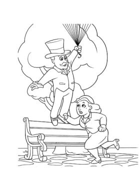 Desenho Imprimível de Mayor Goodway Patrulha Canina para Pintar