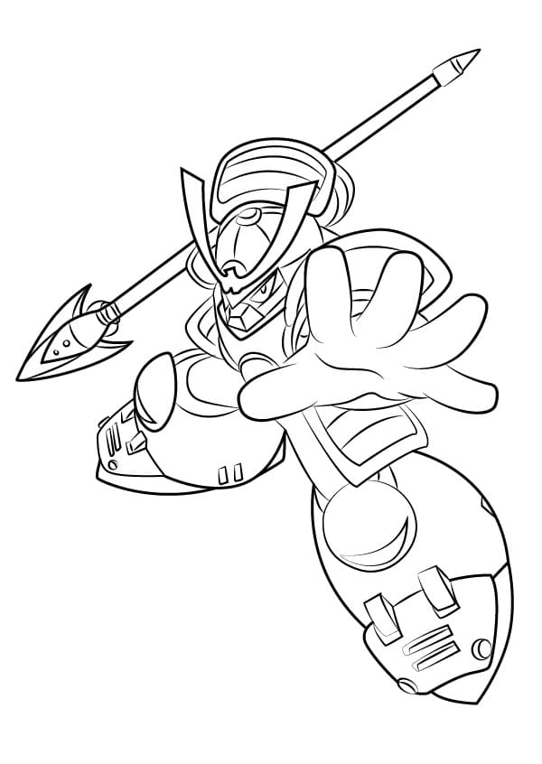 Desenho Yamato Man para Colorir