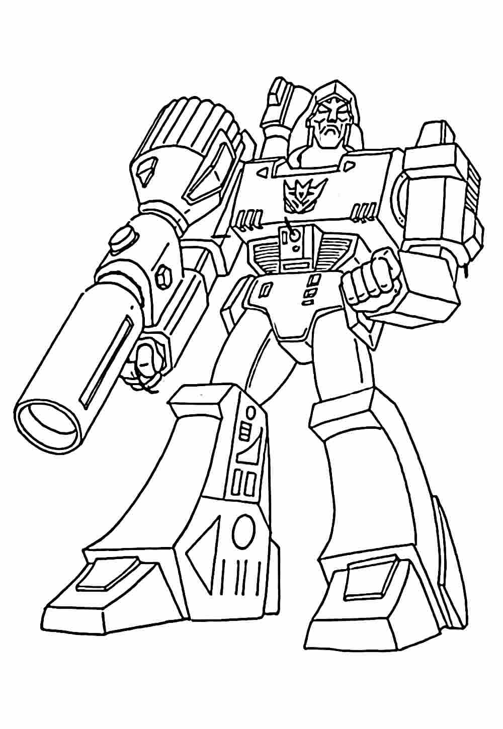 Desenhos de Megatron para Colorir