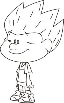 Desenho Matt de Meu Amigaozao para Colorir