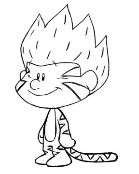Desenho Matt Meu Amigaozao para Colorir