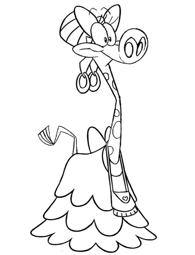 Desenho Nessa Meu Amigaozao para Colorir