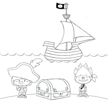 Desenho Yuri e Matt para Colorir