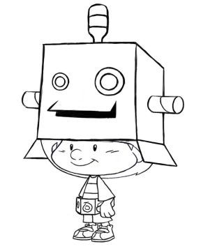 Desenho Yuri Meu Amigaozao para Colorir
