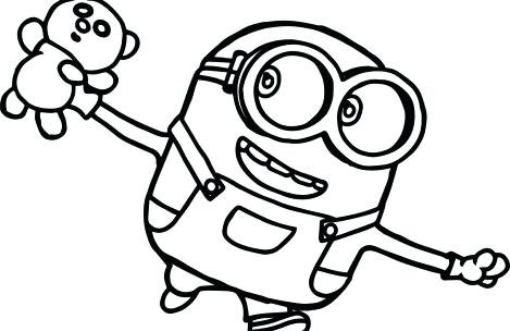Desenho de Meu Malvado Favorito Grátis Download para Colorir
