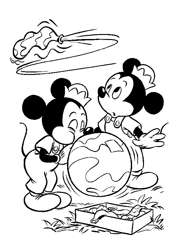 Desenhos de Mickey para Colorir