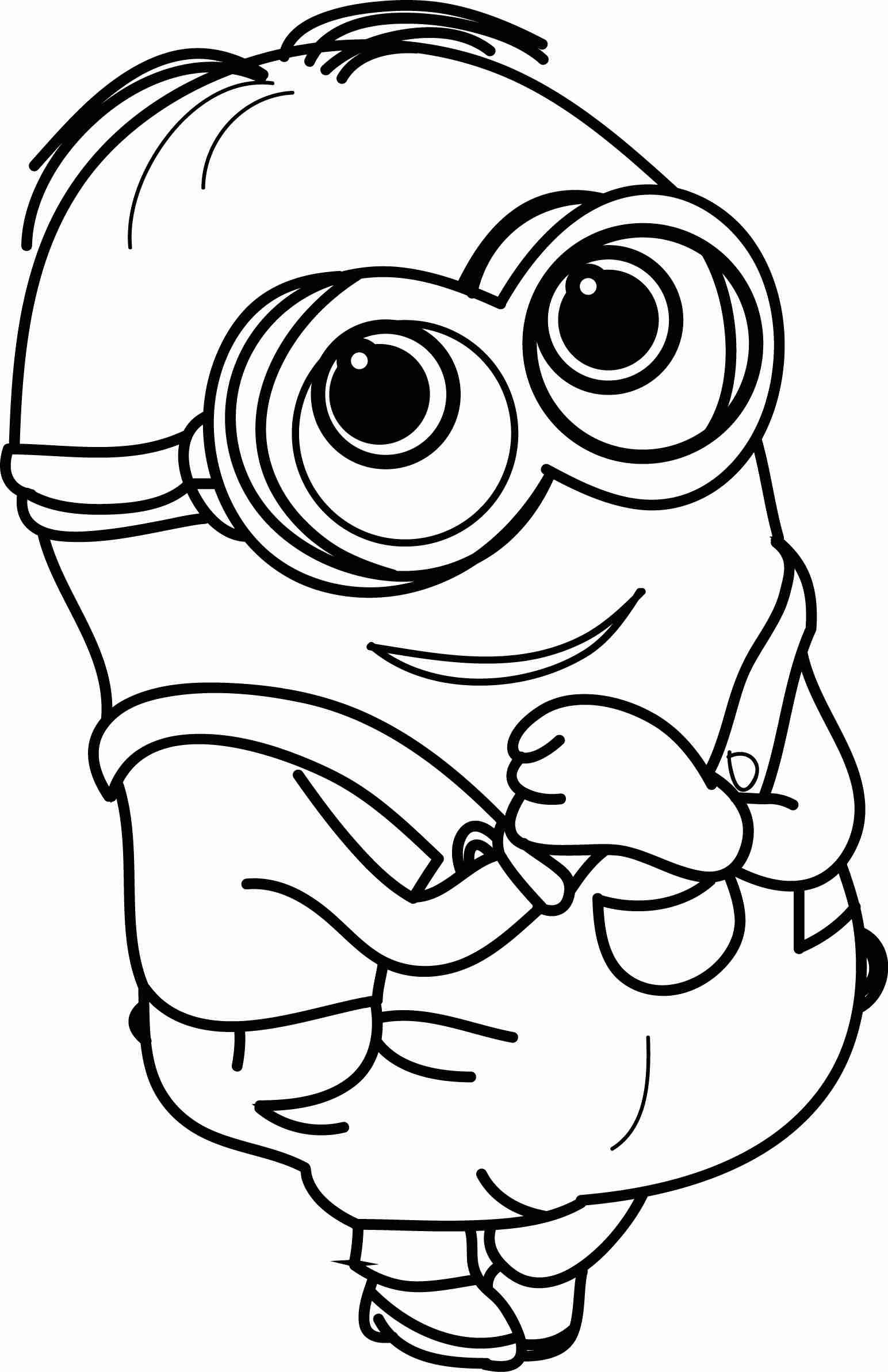 Desenho de Minions para Colorir