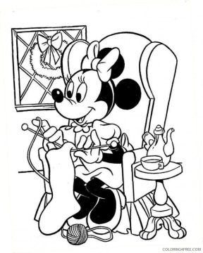 Desenho Minnie Mouse de Disney para Colorir