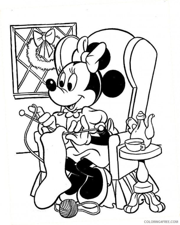 Desenho Minnie Mouse de Disney para Colorir