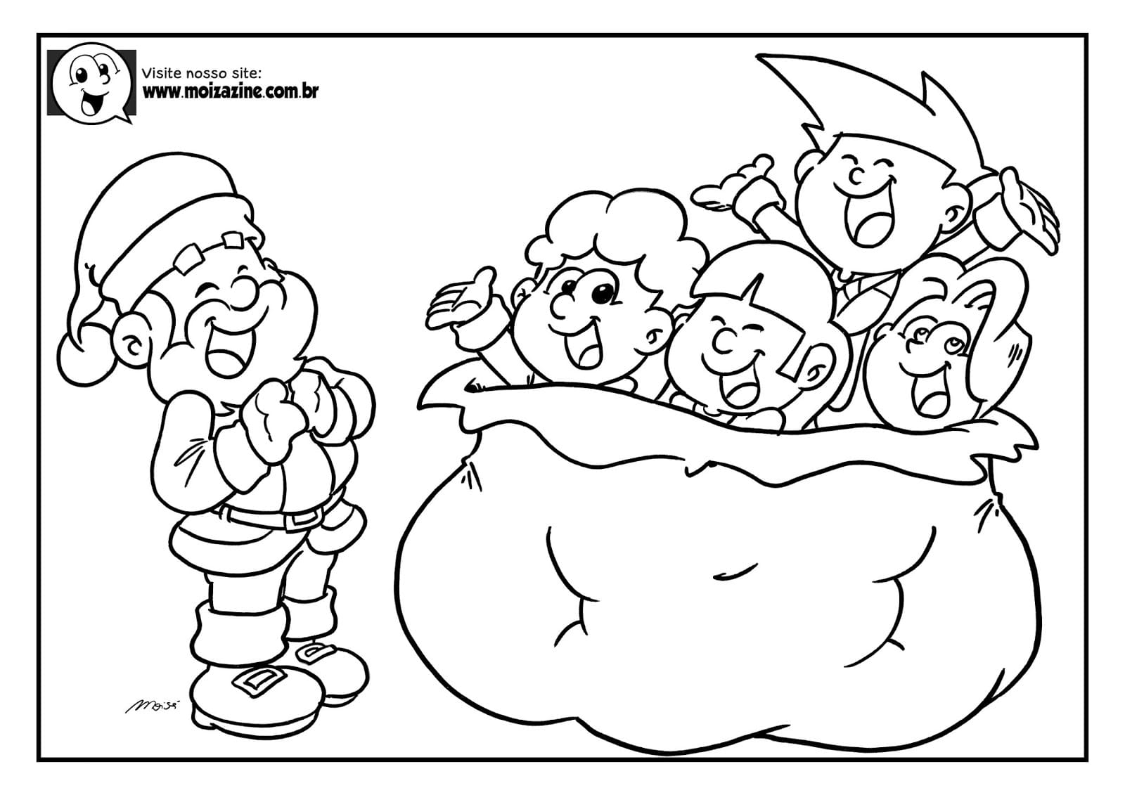 Desenho de Moizazine para Imprimir Imprimivel Pdf