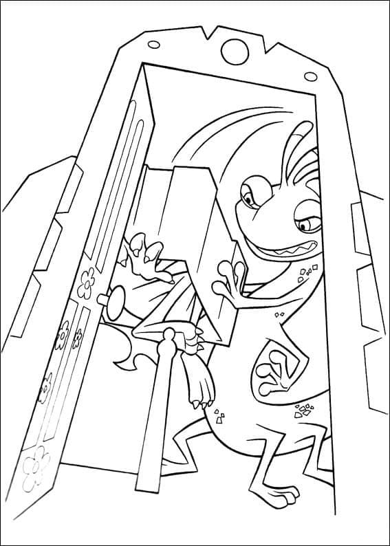 Desenho de Randall Boggs para Colorir