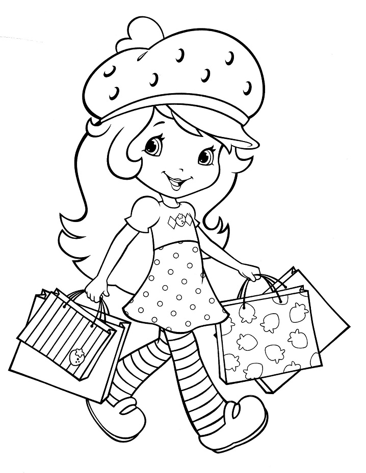 Desenhos de Moranguinho para Colorir
