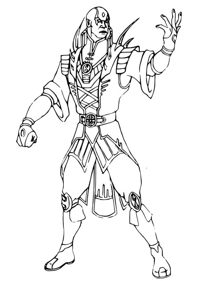 Desenho de Mortal Kombat Pdf Grátis