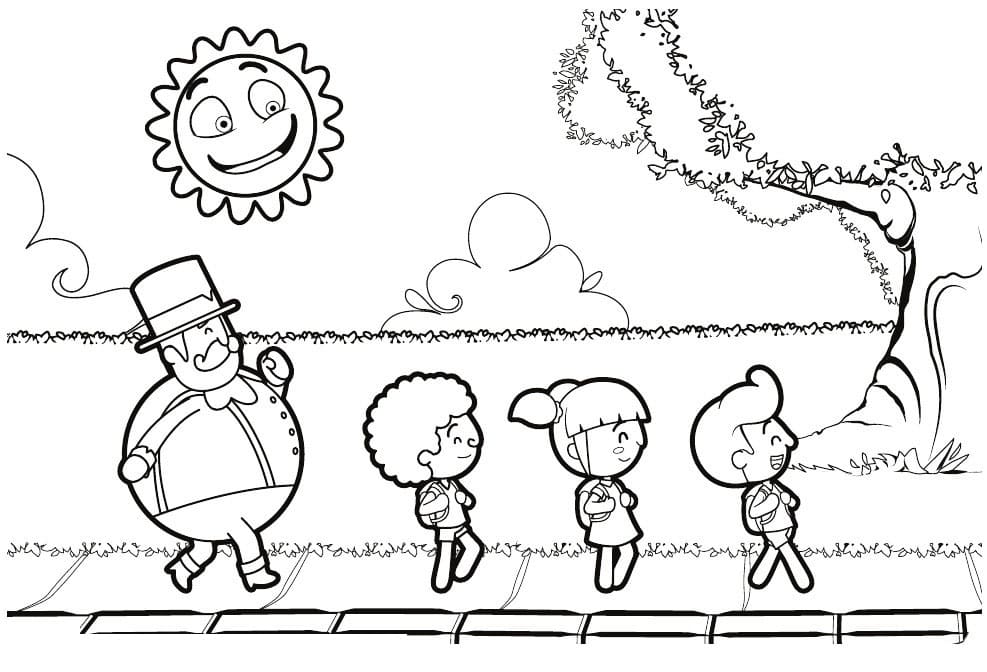 Desenho de Mundo Bita Coleção de Desenhos