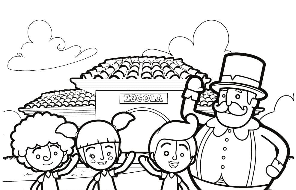 Desenho de Mundo Bita Desenhos Crianças