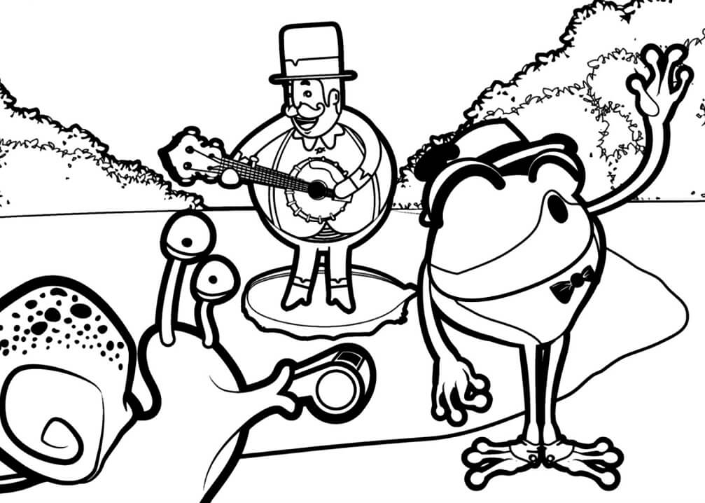 Desenho de Mundo Bita Desenhos Divertidos