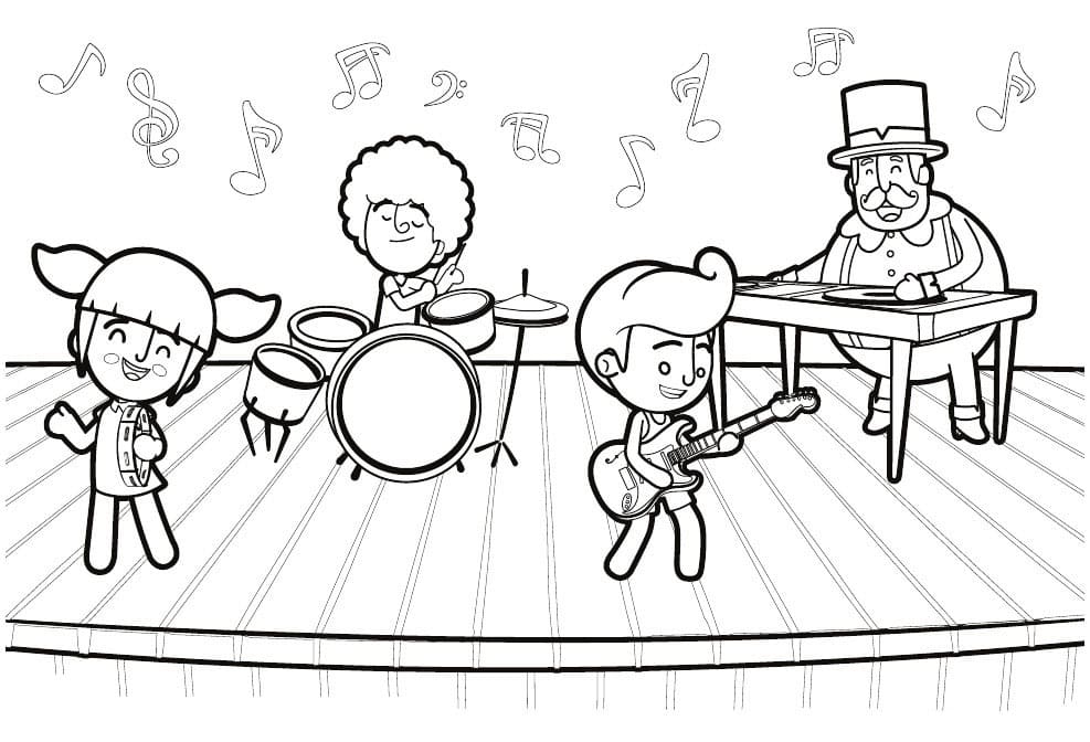 Desenho de Mundo Bita Figuras Grátis