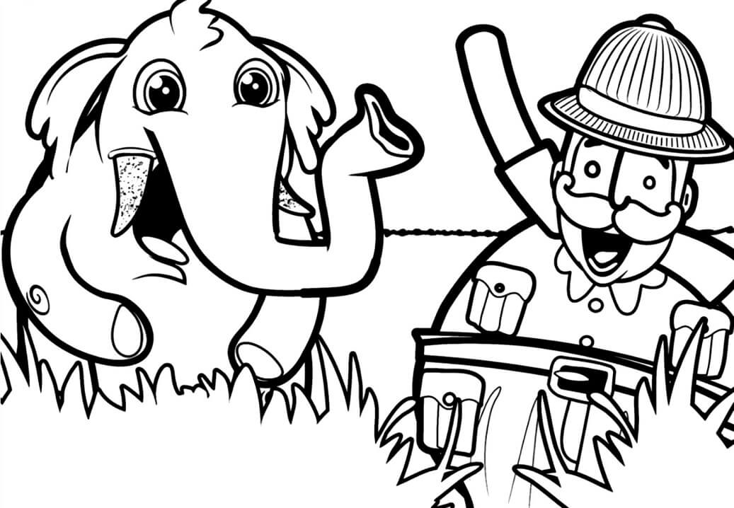 Desenho de Mundo Bita para Colorir Pdf