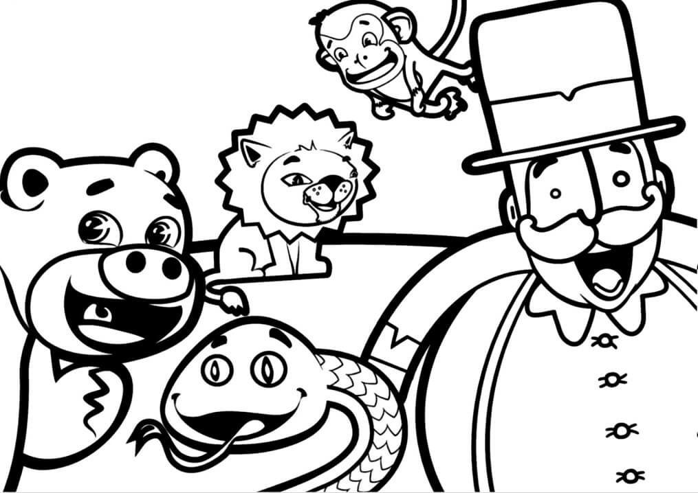 Desenho de Mundo Bita para Colorir