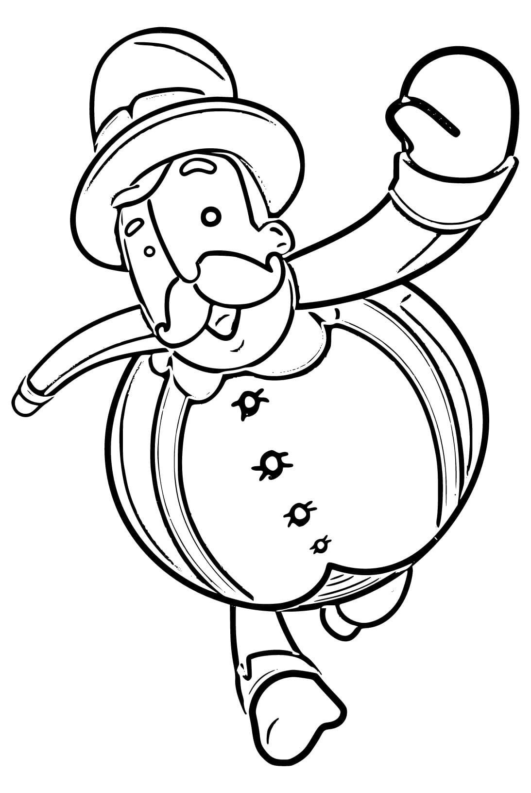 Desenho de Mundo Bita para Crianças para Colorir