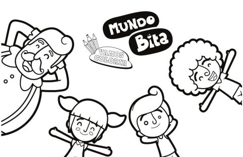 Desenho de Mundo Bita para Imprimir grátis