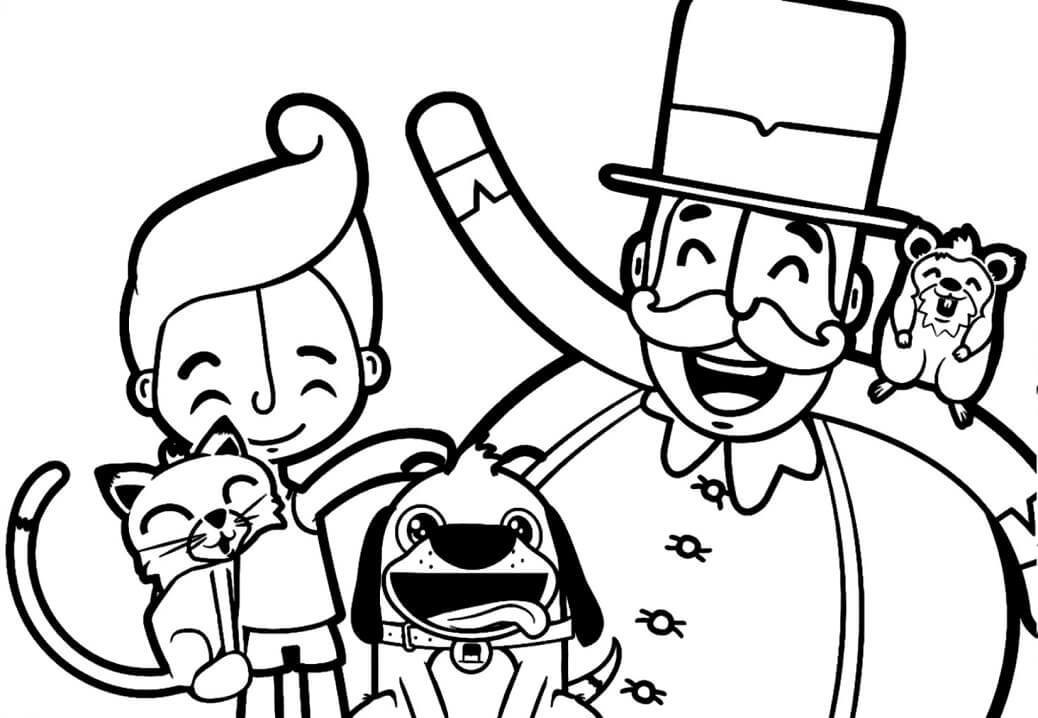 Desenho de Mundo Bita para Imprimir Pdf