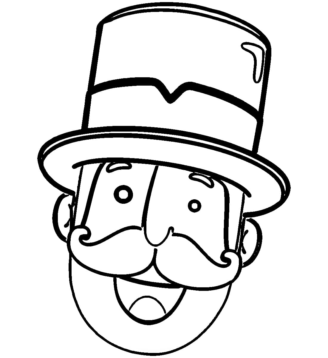 Desenho de Rosto do Mundo Bita para Colorir