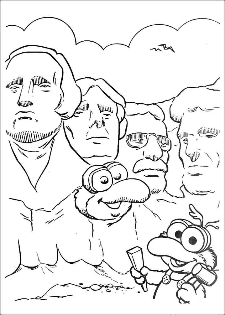 Desenho Bebê Gonzo de Muppet Babies para Colorir