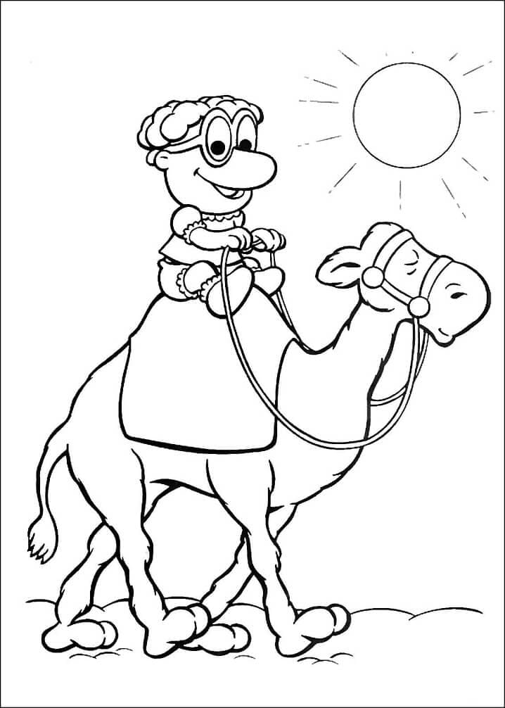 Desenho Bebê Scooter Y Skeeter para Colorir