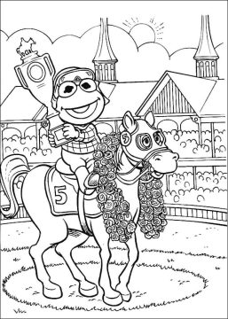 Desenho de Muppet Babies para Colorir