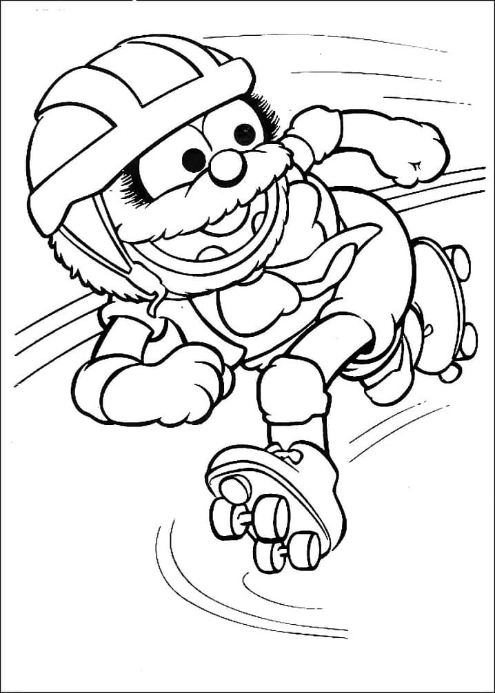 Desenhos de Muppet Babies para Colorir