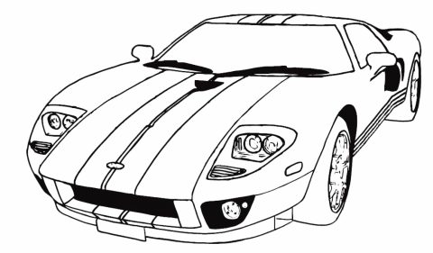 Desenho de Nascar para Imprimir em Pdf