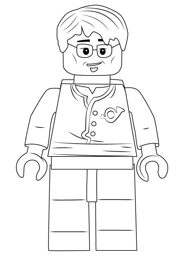 Desenho de Imprimivel Lego Ninjago para Colorir
