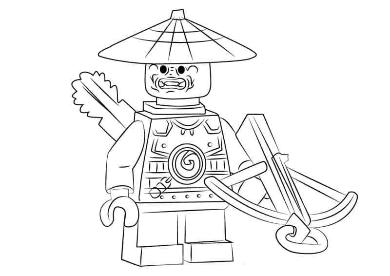 Desenho de Stone Scout de Lego Ninjago para Colorir