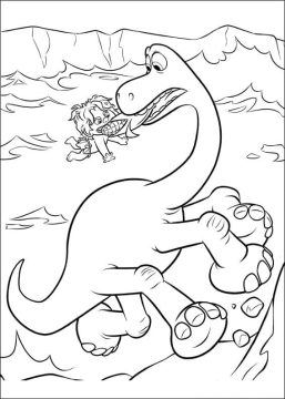 Desenho Spot com Arlo para Colorir