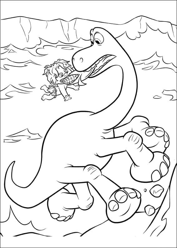 Desenho Spot com Arlo para Colorir