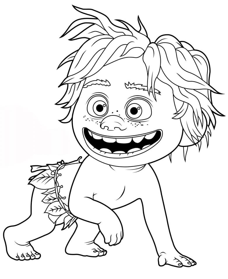 Desenho Spot Feliz para Colorir