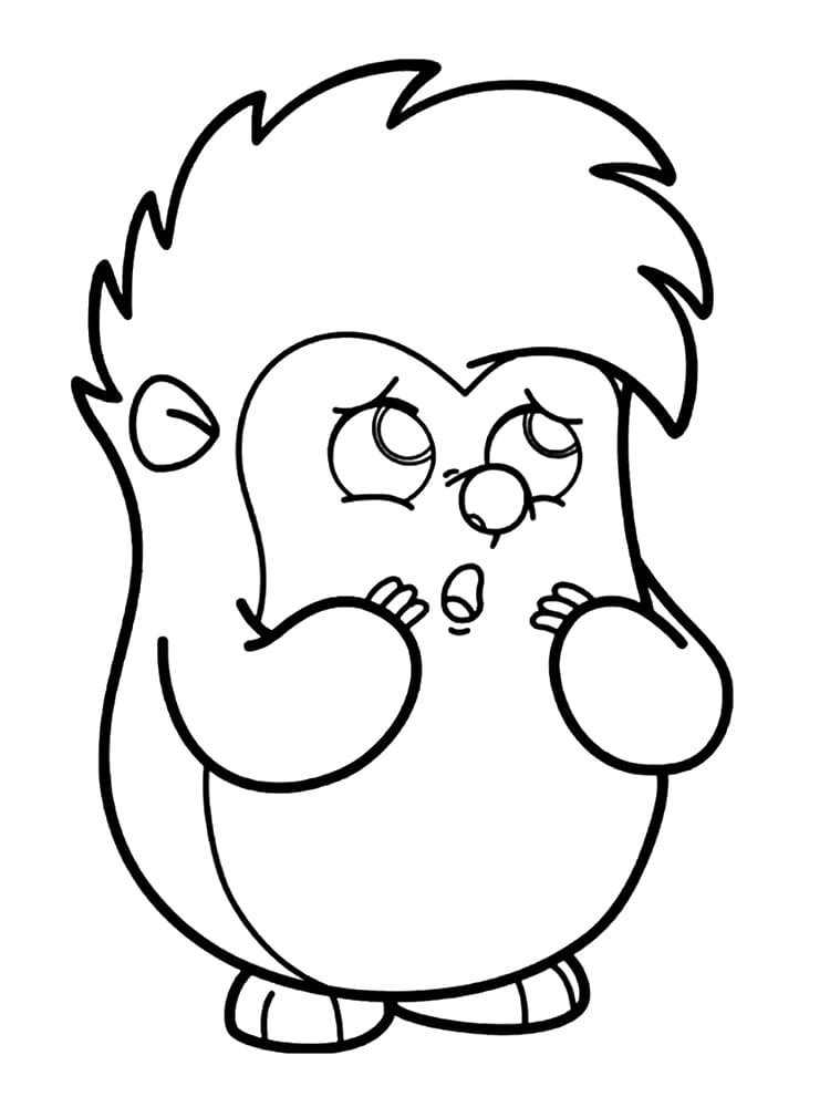 Desenho de Bru o Diário de Mika para Colorir