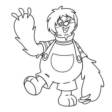 Desenho de Javo O diário de Mika para Colorir