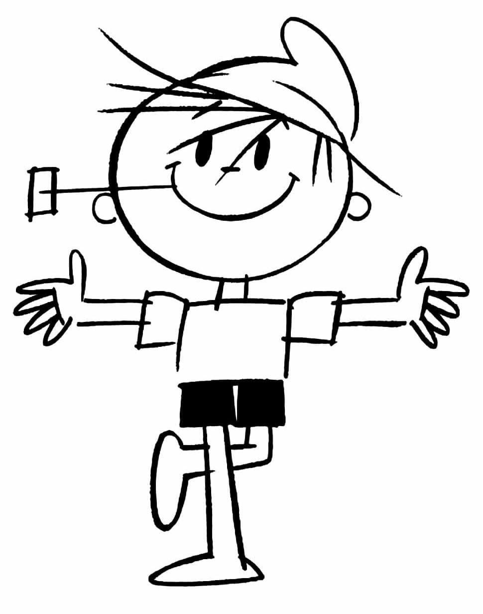 Desenhos de Menino Maluquinho para Colorir