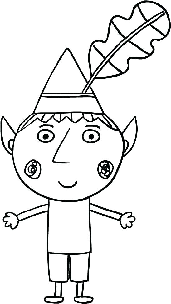Desenho de o Pequeno Reino de Ben e Holly para Imprimir Pdf
