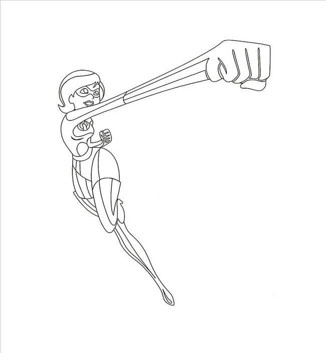 Desenho de os Incríveis Pdf para Imprimir Grátis