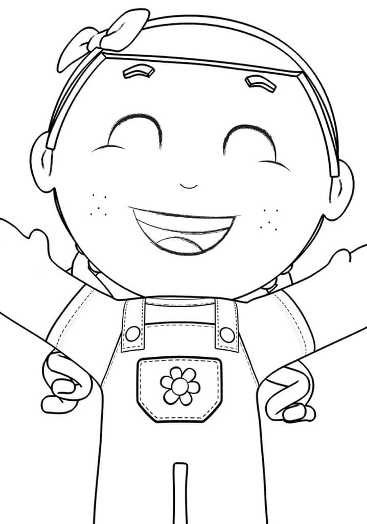 Desenho de Aninhá para Imprimir Grátis