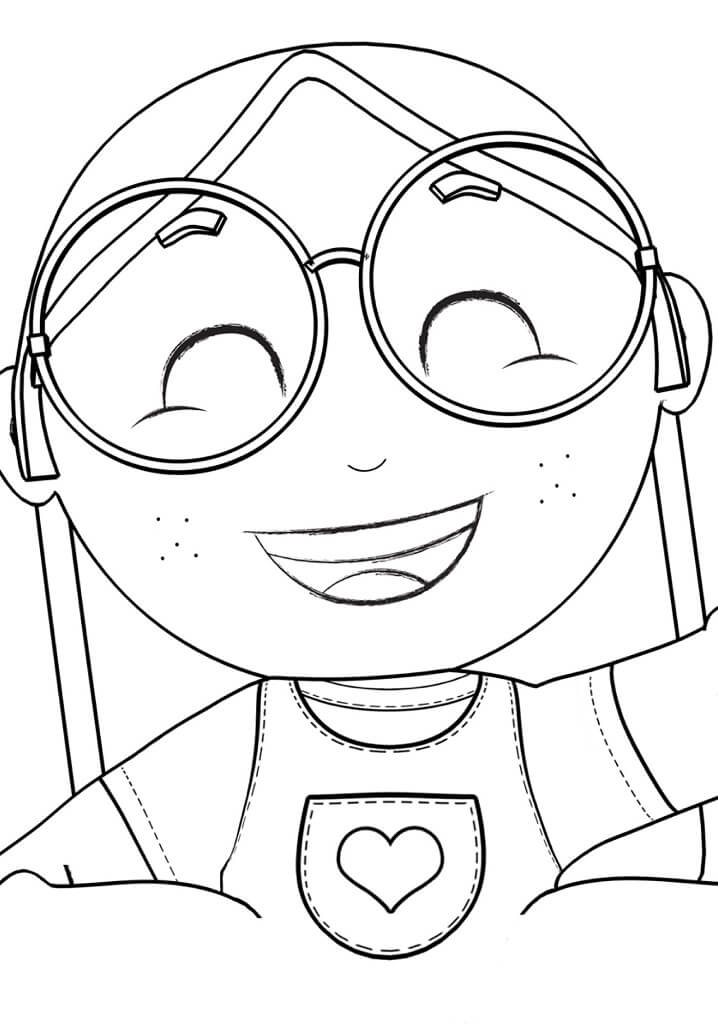 Desenho de Dudinha para Colorir