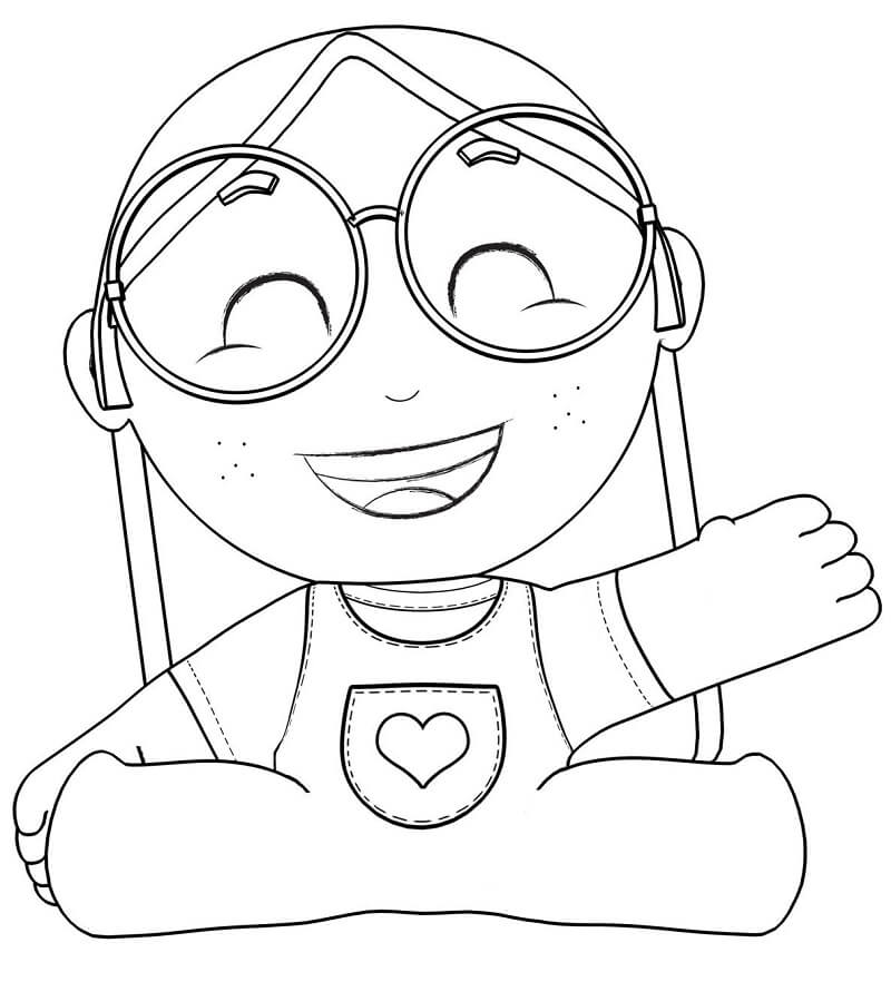 Desenho os Pequerruchos Dudinha para Colorir